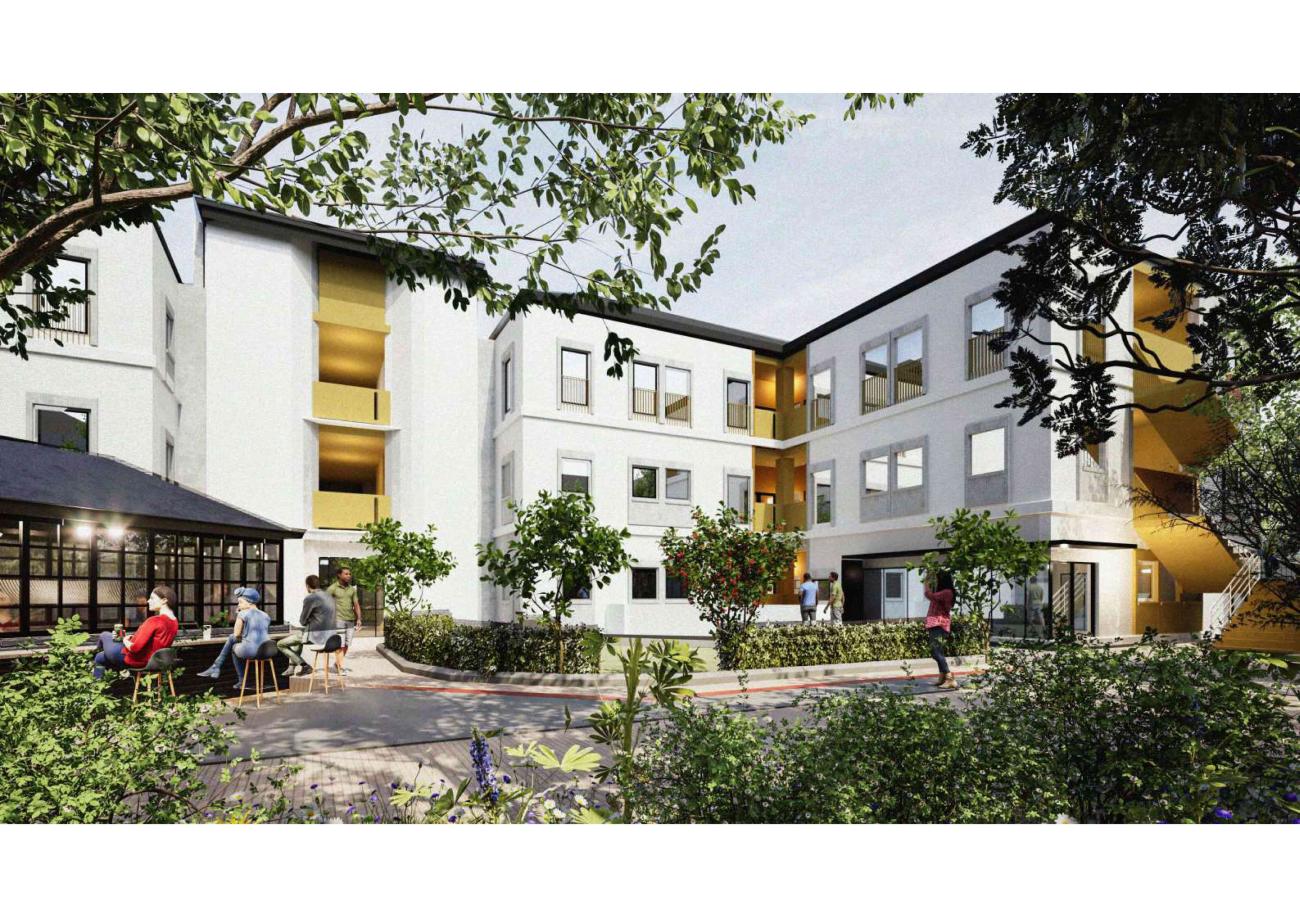 Architect rendering of Menlyn Park residential development