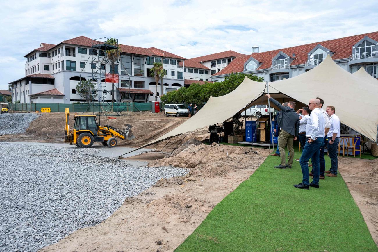 Abland Property Developers has broken new ground on Canal Plaza